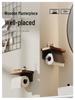 LIEI Walnut Bathroom Toilet Paper Holder