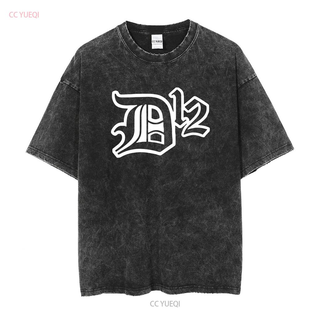 Eminem D12 T Shirt S 5XL New Dirty Dozen 2023 vintage Washed Slightly Breathable designer clothes Stylish Versatile Soft homme