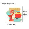 191 Spot ONE PIECE Brooch Riman Metal Badge Luffy Pirates One Piece Pin Accessories