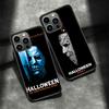 Halloween The Curse Of Michael Myers Horror Movie Phone Case For Apple Iphone 16 15 Plus Soft 13 12 Mini Cover 11 14 Pro Max Cap