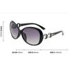 New Women Large Oval Sunglasses Vintage Designer Sun Glasses Fashion UV400 Protection Stylish Eyewear