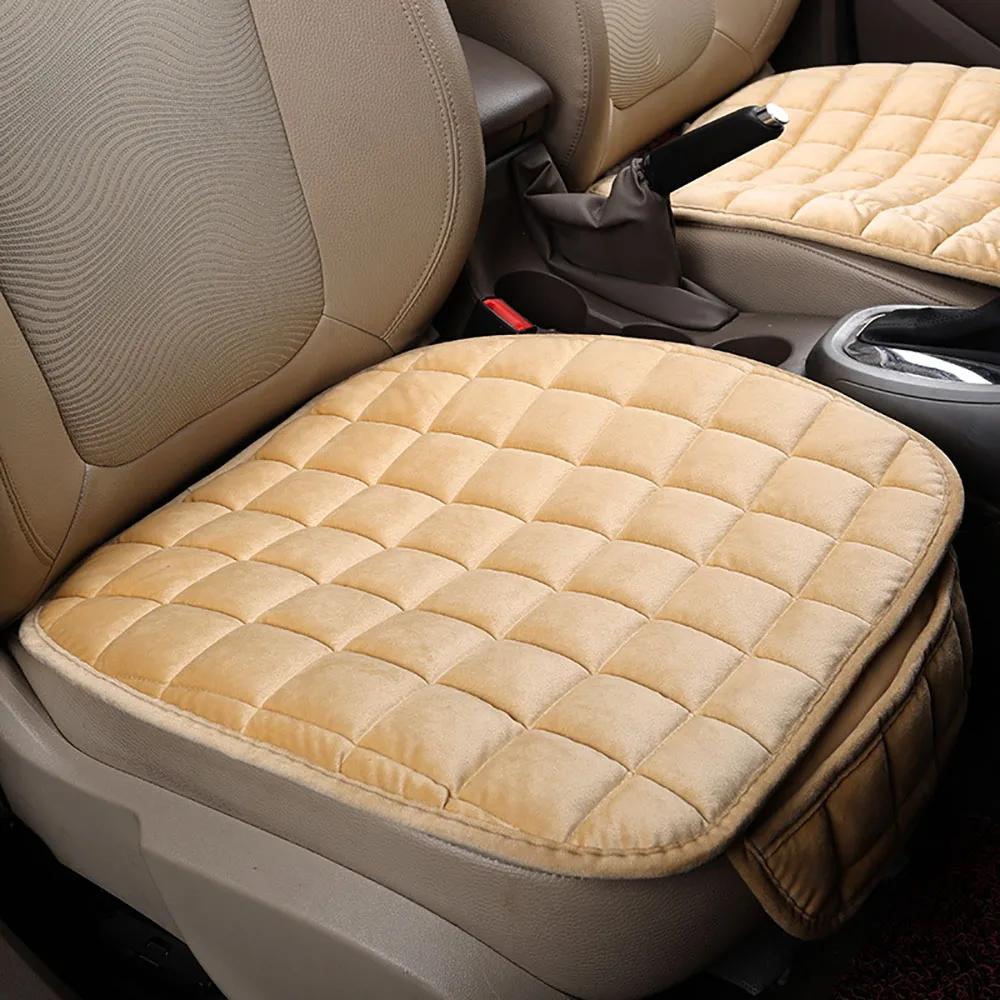 

Winter Warm Universal Seat Cushion Anti Slip Front Chair Breathable Pad for Vehicle Auto Truck Seat Protector Car Seat Cover