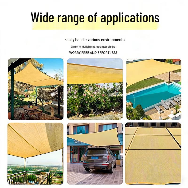 Xinkaiduo Earth Yellow Multi-Purpose Shade Net