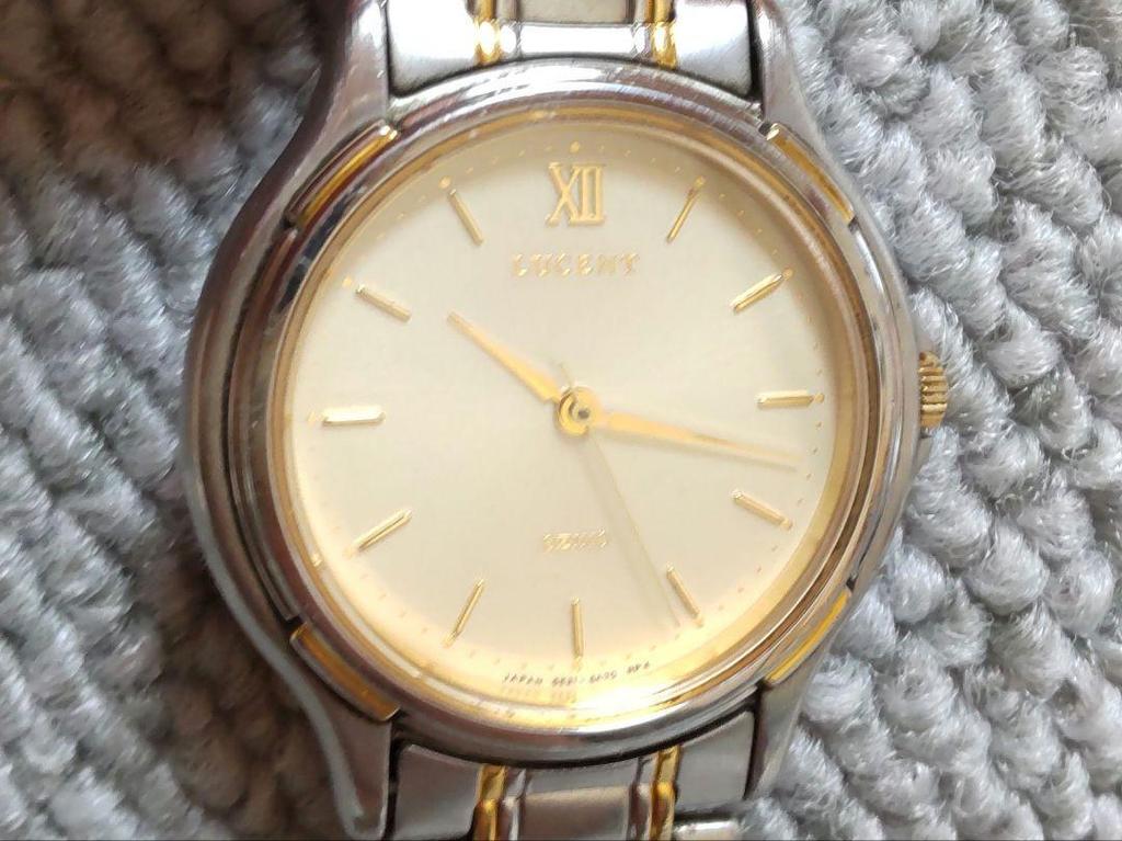 [USED] Working SEIKO LUCENT Men's Quartz Watch, Two-tone Color