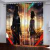 High-Density Blackout Curtains Cartoon Curtains Shinkai Makoto Your Name Aesthetic Digital Printing Curtains