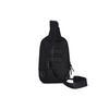 FILA Minimalist Sports Fashion Casual Zipper Fitness Chest Bag Shoulder Crossbody Bag Unisex bags Black A13U311134F-BK