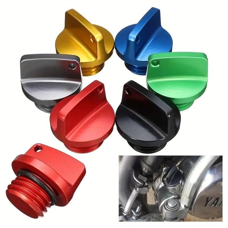 1PCS Universal Motorcycle Engine Oil Filler Cap Screw Cover Plug Replacement Protector For Honda Yamaha Suzuki Kawasaki Ducati Q