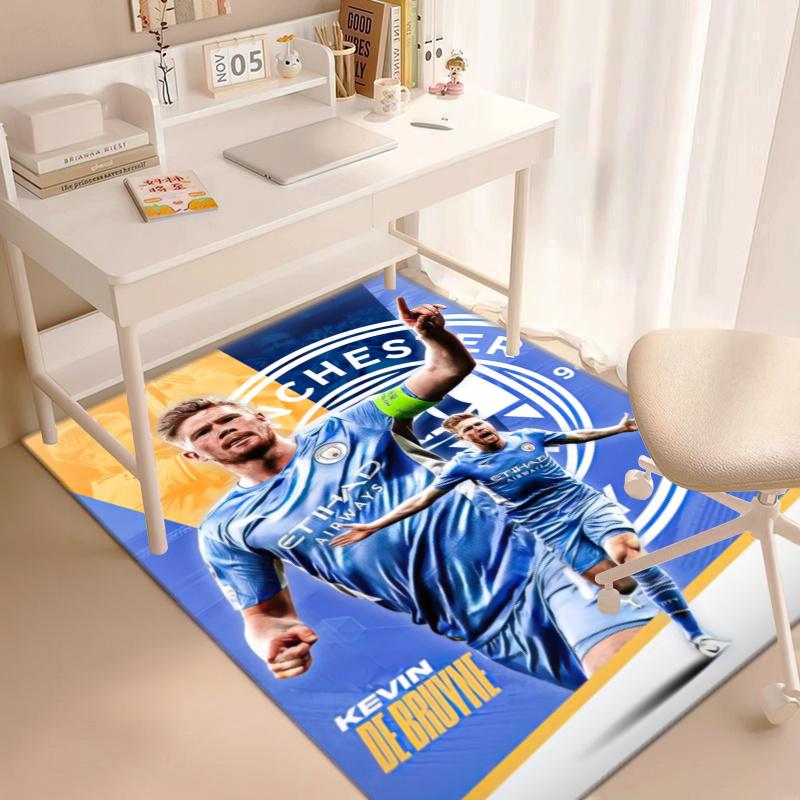Former Manchester City F.C. Belgian athlete Kevin De Bruyne carpet is suitable for living room and bedroom doormats office balcony decorative carpet 1