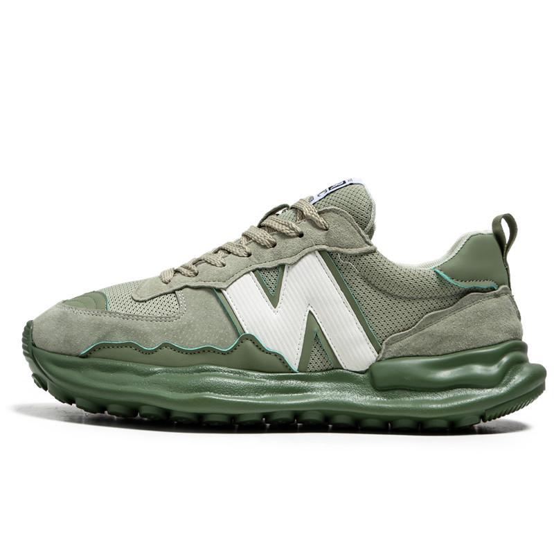 

Спортивные туфли в стиле ретро Four Seasons Mesh: Дышащие, модные, низкие, на шнуровке с толстой подошвой. US 10 / EU 43