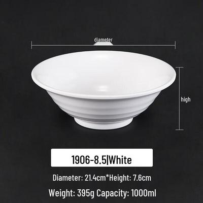 RuHan A5 Melamine High-Temp Noodle Bowl