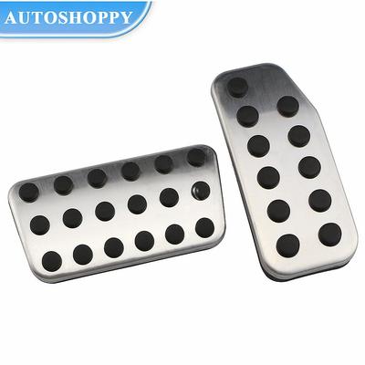 Car Anti Slip Accelerator Pedals Brake Pedals for Honda Fit Jazz GK5 Vezel HRVXRV City Crider 2014 - 2019 AT Parts