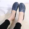 Women's Backless Walking Sneakers Summer Slip-on Mule Shoes Closed Toe Slippers Comfort Casual Travel Mule