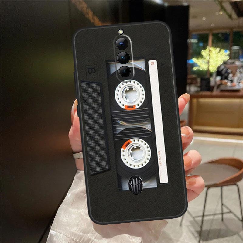 Cassette Mix Tape Phone Case For ZTE Nubia Red Magic 9 Pro Plus 6 7 8 Pro 6S 7S 8S Pro Plus 5G 5S 6R Cover