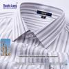 MUSHILANG Men's Striped Linen Cotton Modal Casual Shirt