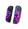 Joycon-style RGB Wireless Bluetooth Game Controller with Switchable Left and Right Small Handles for NS.
