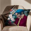 band GGorillaz The Mountain Pillow Case Pillow Case Living Room Sofa Cushion Cover Suitable For Home Bedroom Room Decoration