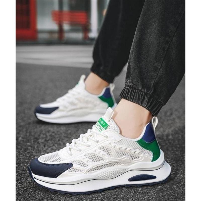 Men's Shoes, Low-cut, Thick-soled Sports And Casual Shoes, Fashion, All-match, Breathable Men's Shoes