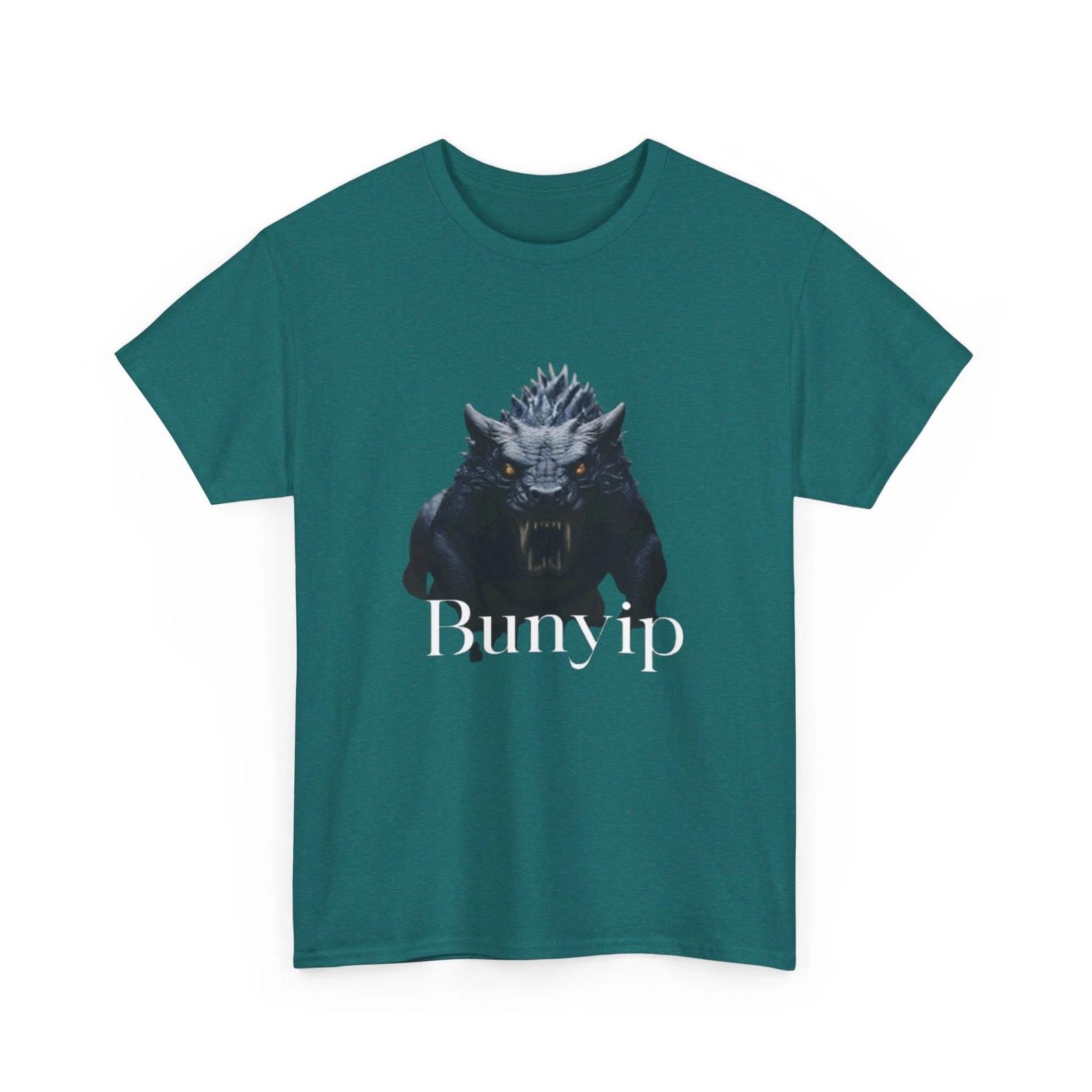 Bunyip Australian Cryptid Monster Legend Printed T shirt Mythical Collectible M