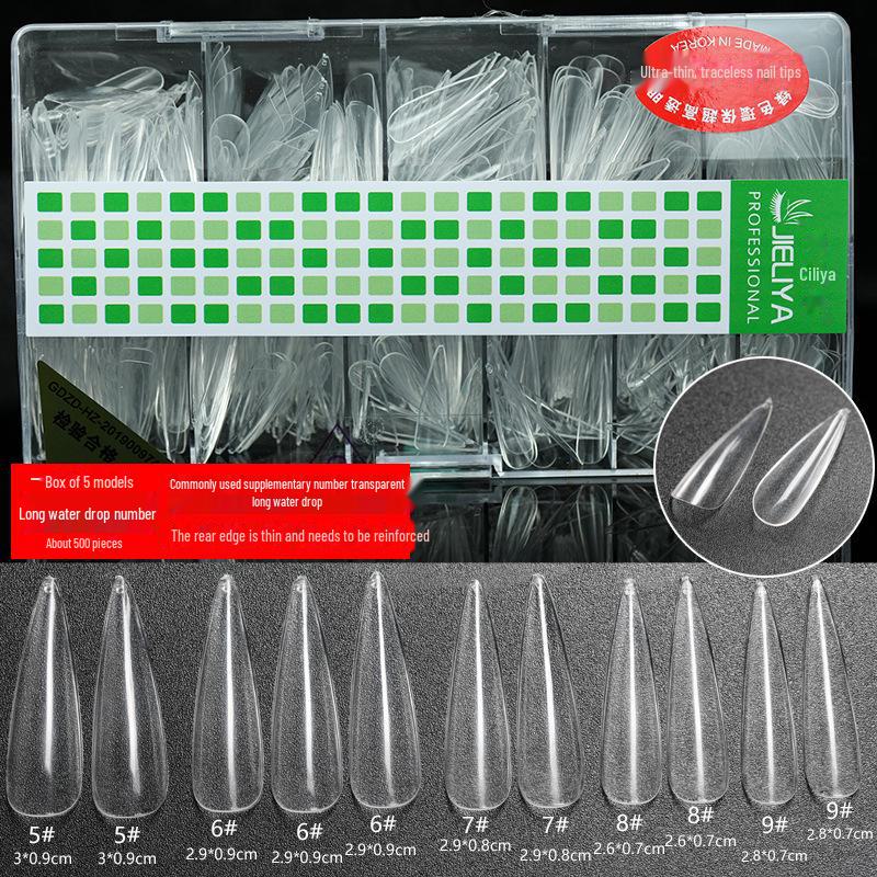 Ultra-Thin Handmade Long Ladder Nail Art Patch