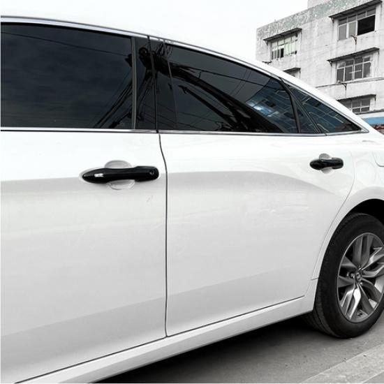 Black Before&After Car Door Handles Cover Trim 4pcs For Toyota Corolla -