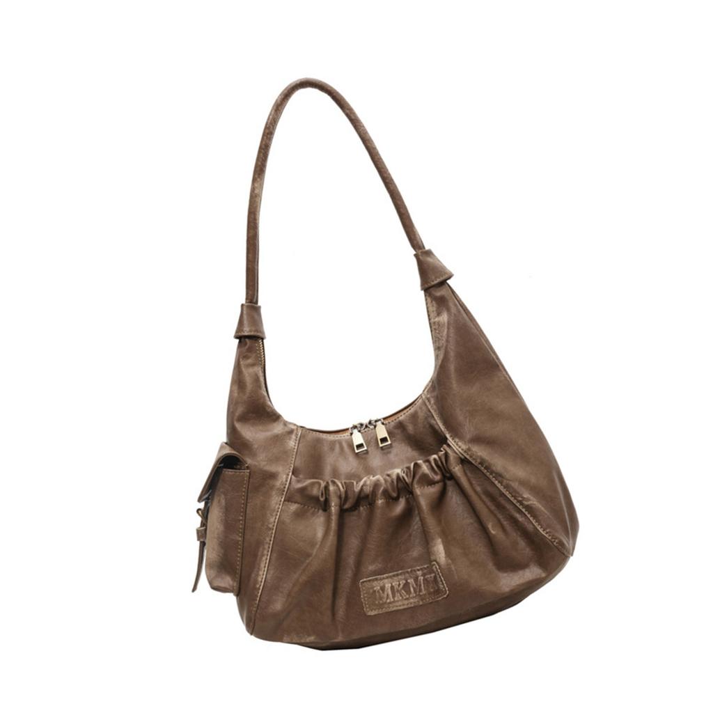 Shoulder Bag for Women Girls Trendy Evening Clutch Purse Pu Leather Under the Arm Purses Slings Bag Handbag Saddles Bag