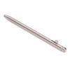 Mini Keychain Pen 0.5mm Tip Ti Alloy Portable Writing Ballpoint Pen with Black Refills
