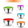 Airtight Lids Salad Bowls Stainless Steel Storage Bowls New Egg Mixing Bowl