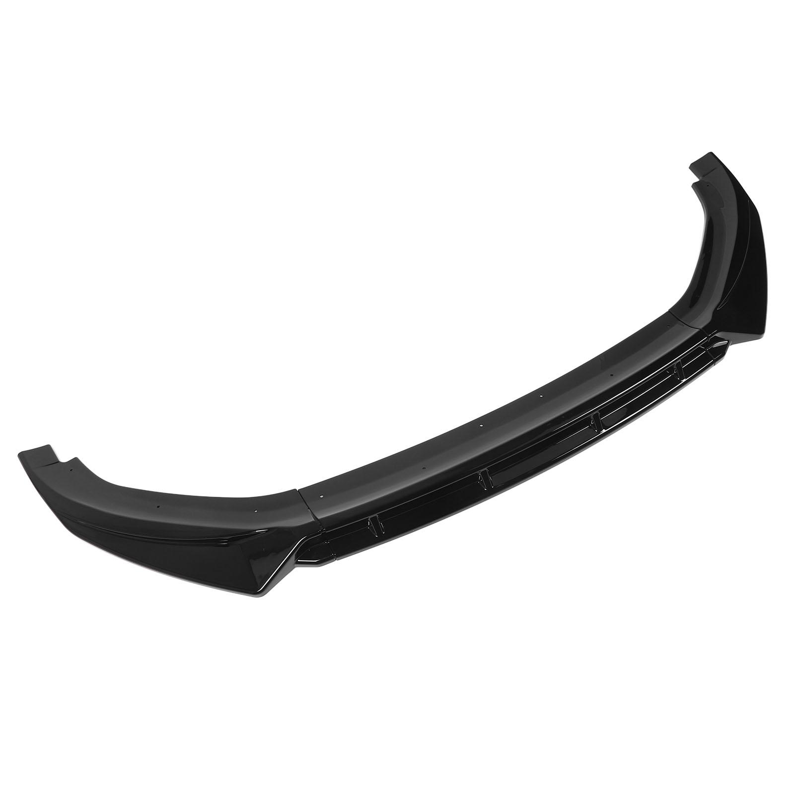 Glanzend Zwart Voorbumper Lip Spoiler, Verbeterde Aerodynamica voor MK3 Standaard 2024+