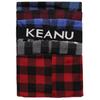 Keanu Mens Checked Cotton Blend Boxer Shorts (Pack Of 6)
