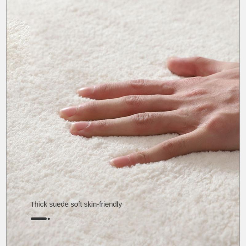 Modern Minimalist Carpets for Living Room Black White Contrast Bedroom Decor Rug Home Washable Carpet Large Area Washable Mat