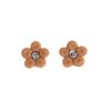 Exquisite Silver Needle Flower Stud Earrings for Women - Delicate, Versatile, Trendy Design