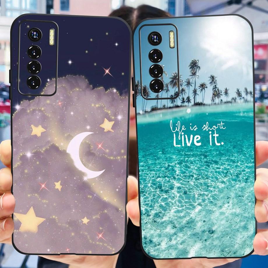 Étui pour Tecno Camon 17 P Housse de Téléphone CG7 CG7n Silicone Souple Funda Pare-chocs pour Camon 17 PRO Camon17 Étuis Coque Transparente Nouvelle Mode