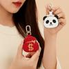 Cute Bag Pendant Leather Coin Purse Keychain Charm Panda Keychain Purse  Fashion Accessories
