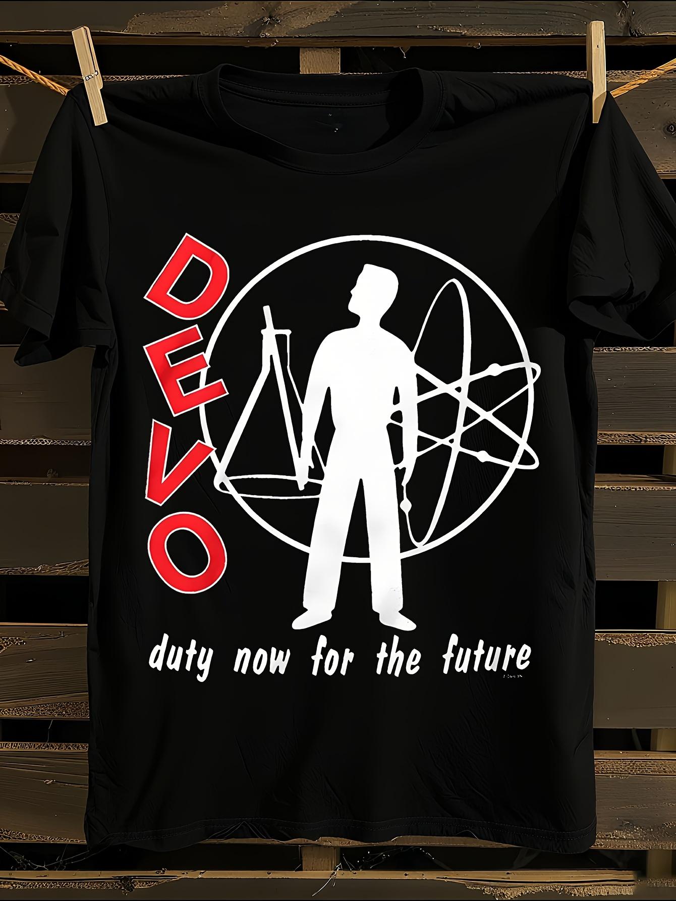 Devo Duty Now for The Future Graphic Tshirt XL