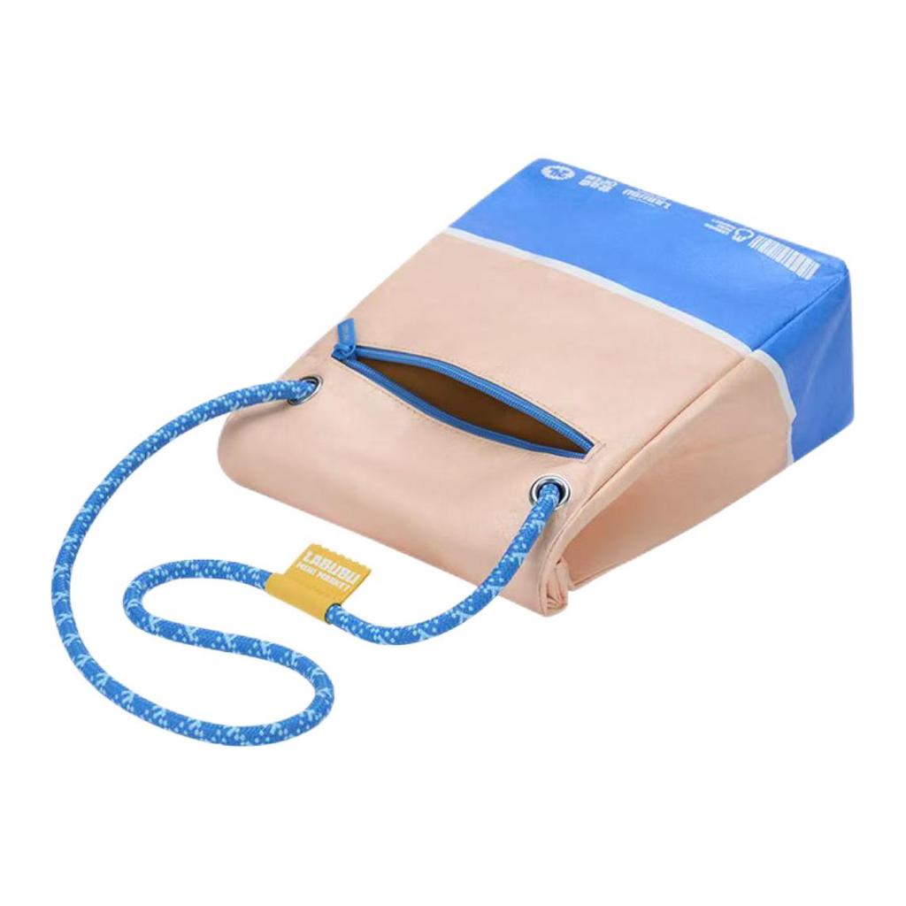 New POP MART Polyethylene Shoulder Bag, Crossbody Bag Regular Women's Beige PPMT-2506-001