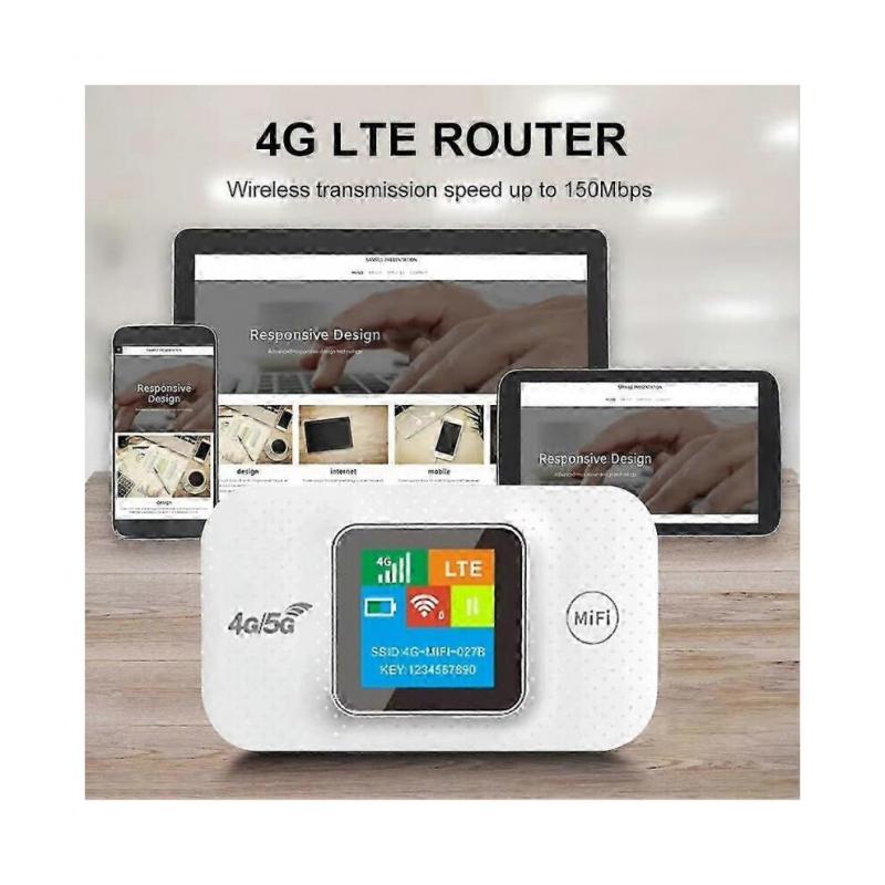 4G/5G Mobiler Hotspot WIFI Router 4G LTE Router Repeater Taschentastatur-Modem mit SIM-Kartensteckplatz Breite Abdeckung