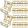10pcs Hollow Candy Boxes Treasure Chest Style Gift Treat Containers Wedding Party Favors Sugar Storage Case Unique Hand Gift Box