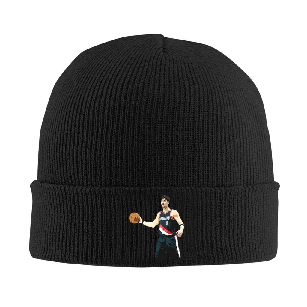 Deni Avdija Joueur de Basketball PAS de Bonnets Tricotés Pour Femmes Bonnets Unisexes Chapeau d'Hiver Bonnets Chauds en Acrylique