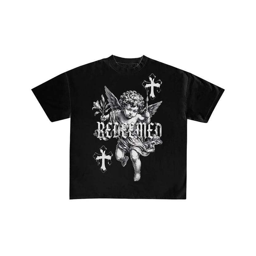 Redeemed Cherub Angel Streetwear Graphic Tee XL