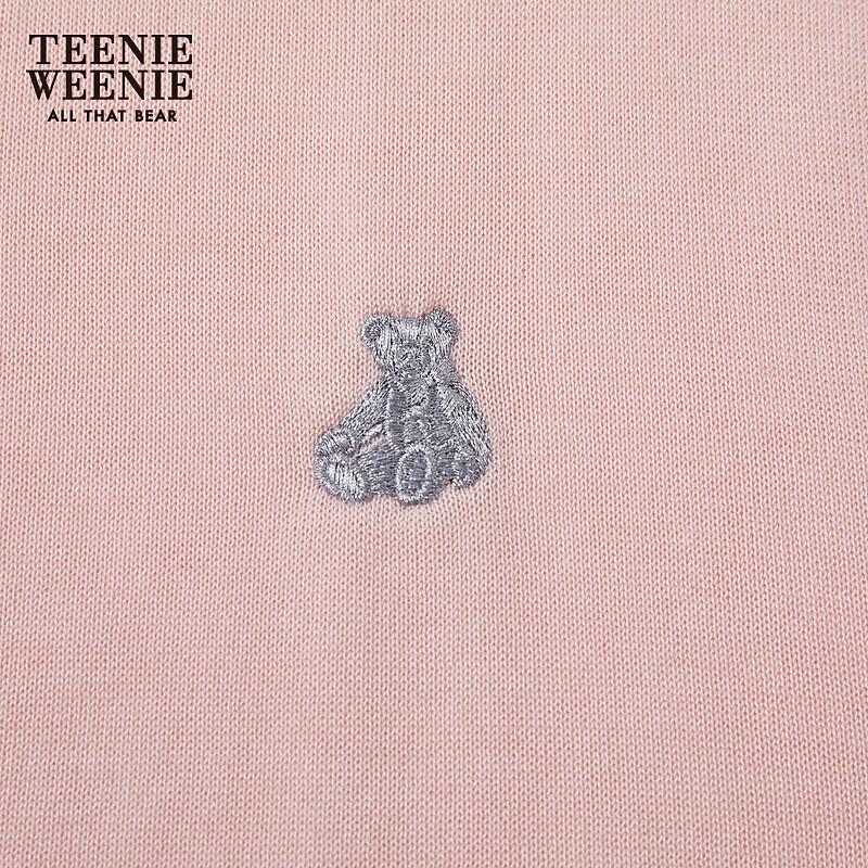Teenie Weenie Women's Cartoon Bear Cardigan Sweater