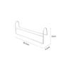 Space Saving Closet Hanger Organizer Metal Iron High Low Staggered Multi Function Wardrobe Clothes Hanger Rod Home