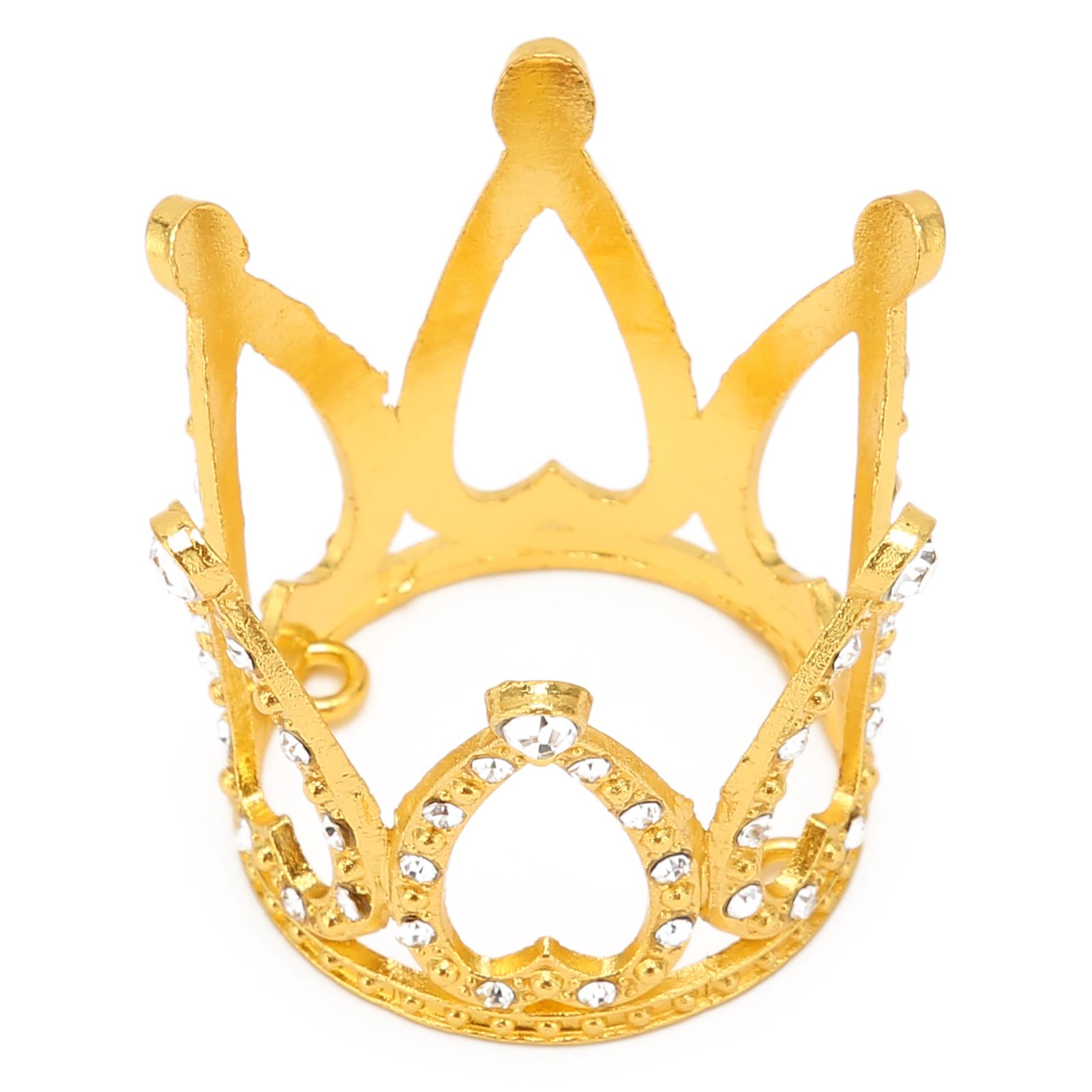 

Подставка для ручек для дизайна ногтей, подставка для кистей в форме короны из сплава, маникюрные инструменты, золото золотой