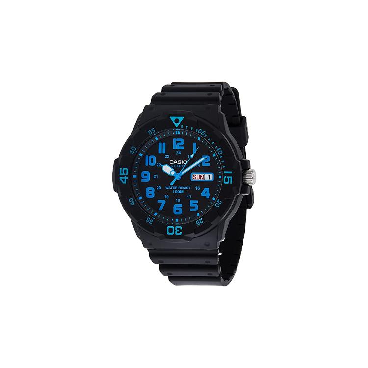 Casio Men YOUTH Black Watch MRW-200H-2B MRW-200H-2B