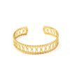 Stackable Geometric Bangle Vintage Style Stainless Steel Bangle Cuff Bangle Bracelet  for Gifts