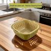 Double-Layer Silicone Draining Basket