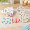 3PCS Heat Resistant Mermaid Tail Silicone Mold Silicone Baking Mold  Birthday Cake Decoration