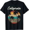 Retro Palm Trees California T-Shirt
