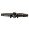 Rhinestone Belt Designer Women's Belt Men's Inlaid Rivet Snake Pattern Full Diamond Belt Fashion Trend Belt