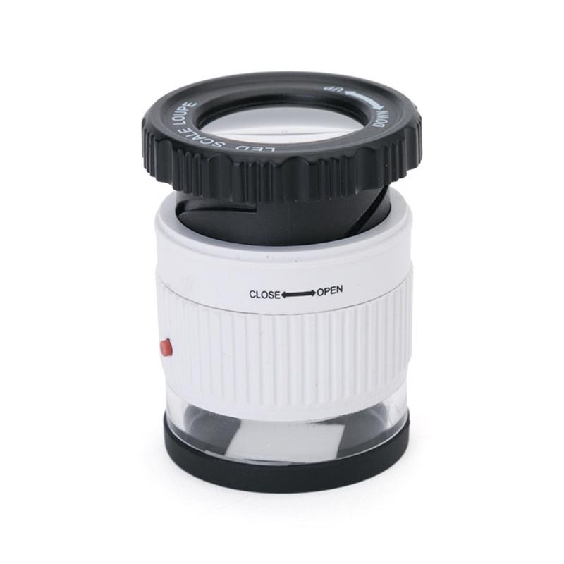 

Small Magnifier with Measurement Scale Precisions Magnifying Tool for Student Jewelers collector & Outdoor Enthusiasts 1