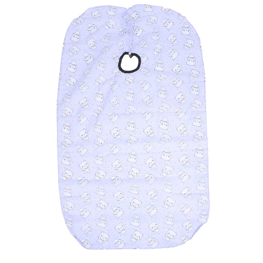 Cute Cartoon Salon Hair Cutting Dyeing Cape Waterproof Adjustable Children Styling Apron